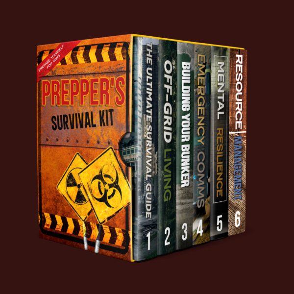 Prepper’s Survival Kit : 6 Books
